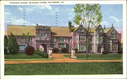 Virginia House, Windor Farms Richmond, VA Postcard Postcard