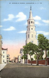 St. Michael's Church Charleston, SC Postcard Postcard