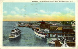 Morehead City Waterfront Postcard