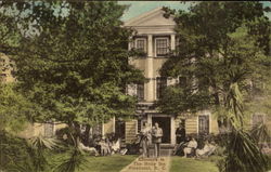 Entrance To The Holly Inn Postcard