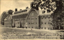 Kenyon L. Butterfield House, Mass. State College Amherst, MA Postcard Postcard