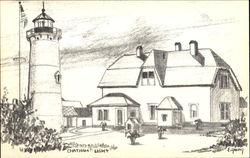 Chatham Light Postcard