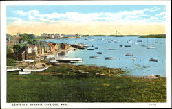 Lewis Bay, Hyannis Postcard