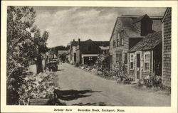 Artists Row Bearskin Neck Postcard