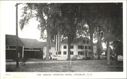 The Abigail Webster House Franklin, NH Postcard Postcard