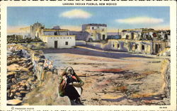 Laguna Indian Pueblo Postcard