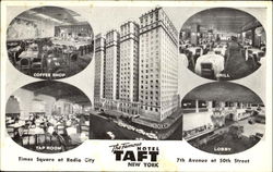 Hotel Taft, 7th Avenue at 50th Street Postcard