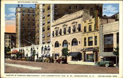 Mayflower Hotel, 1107 Connecticut Ave Postcard