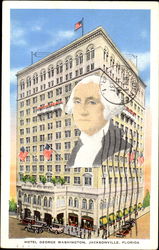Hotel George Washington Postcard