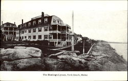 The Hasting-Lyman York Beach, ME Postcard Postcard