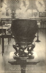 Very Old Japanese Temple Gong, Morse Museum Postcard