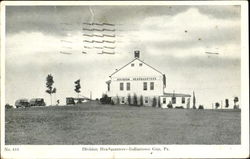 Division Headquarters Postcard