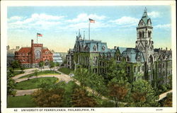 University Of Pennsylvania Postcard