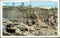 Granite Quarry Scene Granite Quarry Scene
