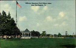 Officers Quarters Fort Ethan Allen, Go Postcard
