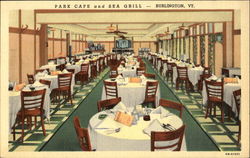 Park Café And Sea Grill, 143 Main St Postcard