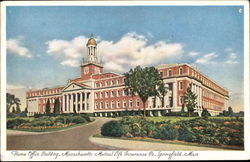 Home Office Building Massachusetts Mutual Life Insurance Co. Springfield, MA Postcard Postcard