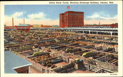Union Stock Yards Postcard