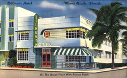Belmont Hotel, 301 Ocean Drive Postcard