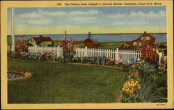 The Ocean From Joseph C. Lincoln Estate, Chatham Postcard
