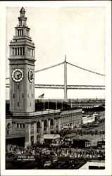 Ferry Building San Francisco, CA Postcard Postcard