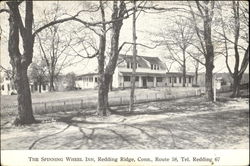 The Spinning Wheel Inn, Route 58 Redding Ridge, CT Postcard Postcard