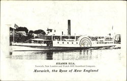 Steamer Ella, Norwich Postcard