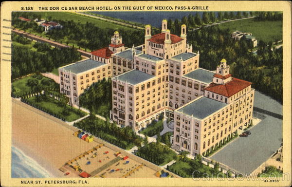 The Don Ce-Sar Beach Hotel St. Petersburg Florida