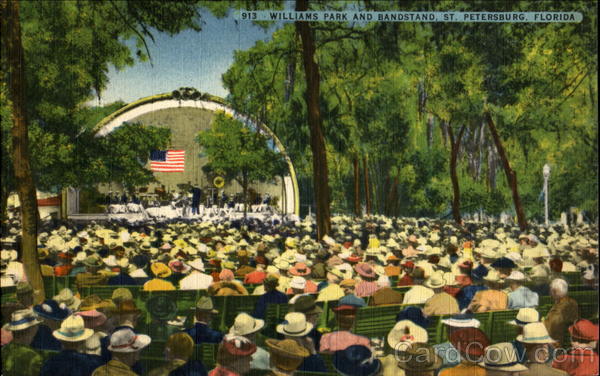 Williams Park And Bandstand St. Petersburg Florida