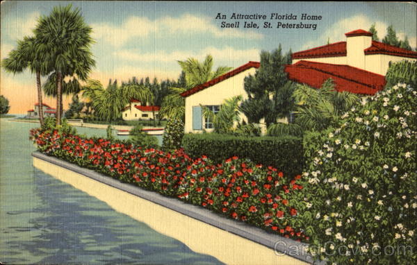 An Attractive Florida Home, Snell Isle St. Petersburg
