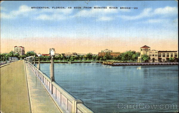 Manatee River Bridge Bradenton Florida