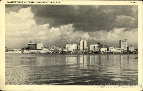 Waterfront Skyline Jacksonville Florida