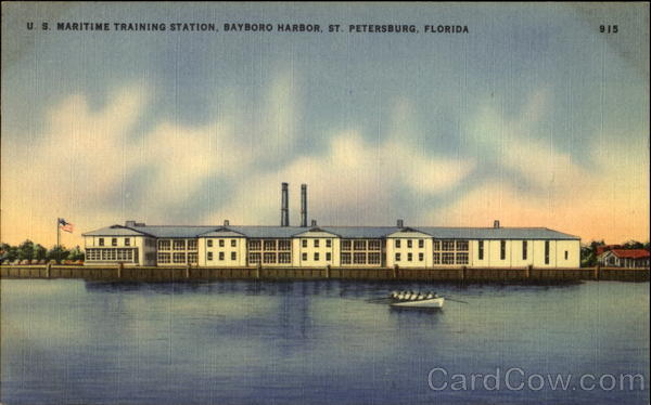 U. S. Maritime Training Station, Bayboro Harbor St. Petersburg Florida