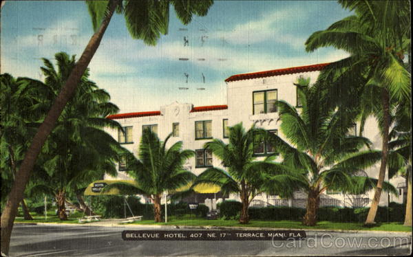 Bellevue Hotel, 407 NE 17th Terrace Miami Florida