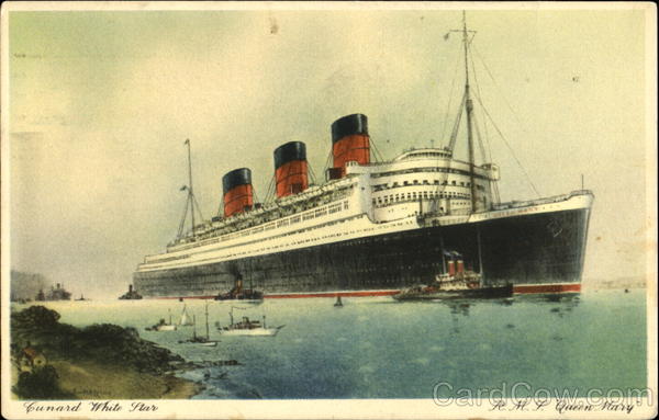 Cunard White Star Boats, Ships