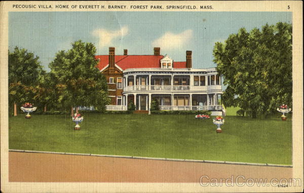 Pecousic Villa, Forest Park Springfield Massachusetts