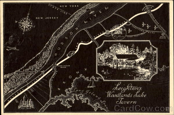 Leighton's Woodland Lake Tavern Ardsley New York