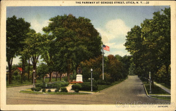 The Parkway At Genesee Street Utica New York