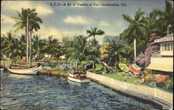 A Bit Of Venice Fort Lauderdale, FL Postcard Postcard