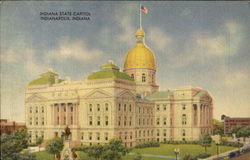 Indiana State Capitol Indianapolis, IN Postcard Postcard