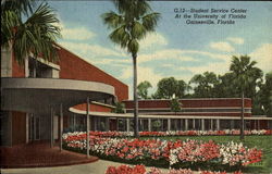 Student Service Center, University Of Florida Postcard