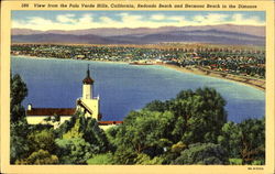 View From The Palo Verde Hills Scenic, CA Postcard Postcard