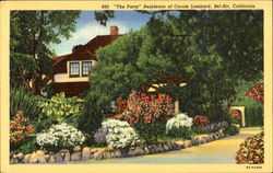 The Farm Residence Of Carole Lombard Postcard