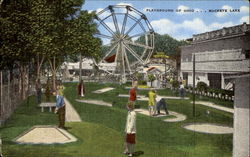 Playground Of Ohio Buckeye Lake, OH Postcard Postcard