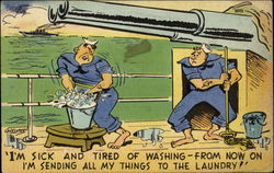 Sailors Postcard