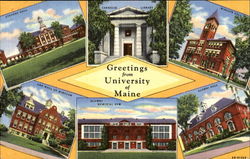 Greetings From University Of Maine Greetings From University Of Maine