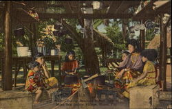 Musa Isle Indian Village, N. W. 16th Street and 25th Ave Postcard