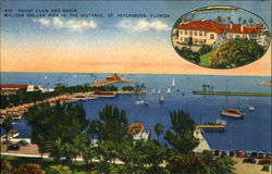 Yacht Club And Basin Postcard