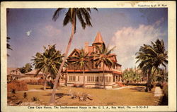 Casa Cayo Hueso Postcard