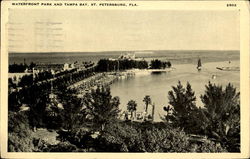 Waterfront Park And Tampa Bay St. Petersburg, FL Postcard Postcard